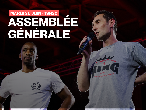 ASSEMBLÉ GÉNÉRALE DU CLUB LE 30 JUIN