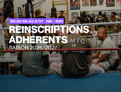 PRE INSCRIPTIONS ADHÉRENTS 2026-2027